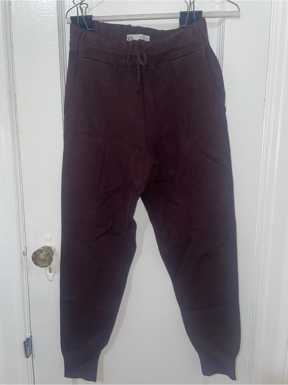 Zara Plum Women’s Drawstring Joggers